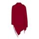P&W Made in Italy (30+ Stunning Colours Available) Pashmina Shawl Wrap Stole Scarf for Women - Super Soft - Versatile - Generous Size - Pashminas & Wraps of London Exclusive - Burgundy Red