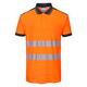 Portwest PW3 Warnschutz-Poloshirt, Größe: XL, Farbe: Orange/Schwarz, T180OBRXL
