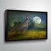 August Grove® Midnight Forage Tury - Print on Canvas in Blue/Gray/Green | 8 H x 10 W x 2 D in | Wayfair D9CCDFF245C0489DB9BE45690DE908E3