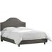 Red Barrel Studio® Low Profile Standard Bed Upholstered/Cotton in Gray | 49 H x 78 W x 87 D in | Wayfair 0B79D863AD3C4DCA818A9DD1F0ABA813