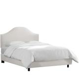 Red Barrel Studio® Low Profile Standard Bed Upholstered/Cotton in White | 49 H x 74 W x 87 D in | Wayfair 4098F02248C640049006ED811BFD6573