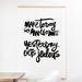 East Urban Home Make Today So Awesome by Kal Barteski - Wrapped Canvas Textual Art Print Canvas in Black | 20 H x 24 W x 0.5 D in | Wayfair
