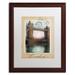 Trademark Fine Art 'European Vacation III' Framed Graphic Art Canvas | 20 H x 16 W x 0.5 D in | Wayfair ALI4498-W1620MF