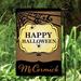 CPS Happy Halloween Personalized Polyester 18 x 12 in. Garden Flag in Black/Brown | 17.5 H x 12 W in | Wayfair 63523