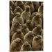 East Urban Home 'King Penguin Chicks, Gold Harbor, South Georgia, Antarctica' Photographic Print, Wood in Brown | 30 H x 20 W x 1.5 D in | Wayfair