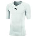 PUMA Liga Baselayer Tee SS Jr Jungen Shirt, Puma White, 176