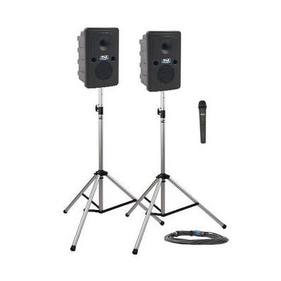 Anchor Audio GG-DP1-B Go Getter Portable Sound System Deluxe Package 1 with One Wireless GG-DP1-H