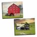 August Grove® 'Mail Pouch Barn & Willow Grove Mill' 2 Piece Photographic Print Set Canvas | 1.5 D in | Wayfair 7D6A90907609465D8DA39B97342E52E2