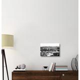 East Urban Home 'Oakland Bay Bridge, San Francisco, CA #2' Yacht Harbor, San Francisco, CA' Photographic Print on Canvas in Gray | Wayfair