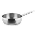 Lacor Eco-Chef Sautex Without Lid, Stainless Steel, Silver, 24 x 6 cm