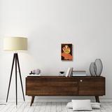 East Urban Home 'Read the Sun, 1895' Graphic Art Print on Canvas in Black/Orange | 18 H x 12 W x 1.5 D in | Wayfair