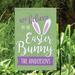 CPS We Believe In The Easter Bunny Personalized Polyester 17 x 12 in. Garden Flag in Green | 17 H x 12 W in | Wayfair 66935