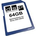 64GB Speicherkarte für Sony DSC-W830