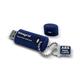 Integral Crypto Dual FIPS 140-2 USB 3.0 Flash Drive with Dual Password 256-Bit AES Hardware Encryption, Silver, 32 GB