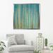 Picture Perfect International Tile Art #4 2015 by Mark Lawrence - Graphic Art Print on Canvas in Blue/Green | 31.5 H x 31.5 W x 2 D in | Wayfair