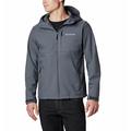 Columbia Men's Ascender Hooded Softshell Jacket Insulated, Graphite, Large
