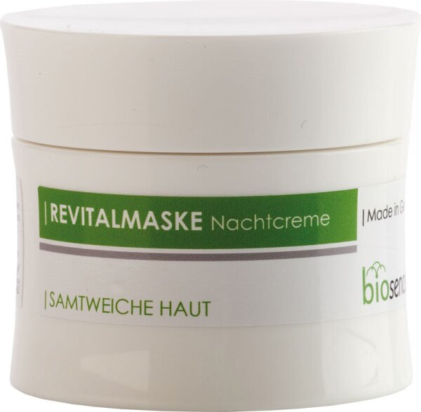 Biosence Revitalmaske/Nachtcreme 50 ml Gesichtsmaske