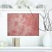 East Urban Home Stone ' Rock' Graphic Art Print on Wrapped Canvas in Pink | 12 H x 20 W x 1 D in | Wayfair A6B41A0F469B4E59BF82F106663896F0