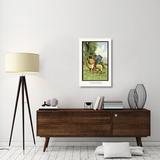 East Urban Home 'Teddy Roosevelt's Bears Get on My Back' Graphic Art Print on Canvas in White | 36 H x 24 W x 1.5 D in | Wayfair