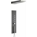 Hudson Reed - Océanie - Colonne de Douche Thermostatique Design Encastrable Gris