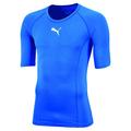 PUMA Kinder LIGA Baselayer Tee SS Shirt, Electric Blue Lemonade, 140