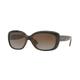 Ray-Ban RB4101 Jackie Ohh Sunglasses - Women's Light Havana Frame Grey Gradient Brown Polar Lenses 710/T5-58