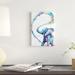 East Urban Home 'Veris' Graphic Art Canvas/Metal in Blue/Pink/White | 40 H x 26 W x 1.5 D in | Wayfair F3F7E0436B4E4B05AF216D8E3039C5B0