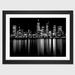 East Urban Home 'Downtown City' Photographic Print Paper, Leather in Black/White | 24 W x 1 D in | Wayfair ESRB6911 34656406