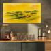 East Urban Home Hills Village in Summer Scene Landscape - Print on Canvas Metal in Yellow | 16 H x 32 W x 1 D in | Wayfair
