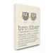 Viv + Rae™ Gupton Wall Plaque 'Owl Brother' Textual Art Canvas, Wood | 1.5 D in | Wayfair HBEE7399 45628433