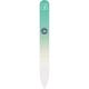 Erbe Glasfeile Soft-Touch Pastell Grün 14 cm mit Box Nagelfeile