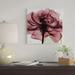 East Urban Home Chianti Rose II by Albert Koetsier - Gallery-Wrapped Canvas Giclée Print Canvas, in Black/Orange/Pink | Wayfair