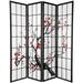 World Menagerie Marlee Folding Rice Paper Room Divider Wood in Brown | 70.25 H x 69 W x 0.75 D in | Wayfair 23DD9260AB3F4A33987AE18510195F27