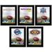 Dallas Cowboys 10.5" x 13" Sublimated Super Bowl Champion Plaque Bundle