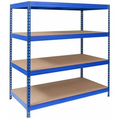 Weitspannregal Blau 160 x 150 x 80 cm Image