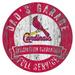 St. Louis Cardinals 12" x Dad's Garage Sign