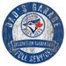 Toronto Blue Jays 12" x Dad's Garage Sign