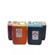 Classikool Set of 4 x 5 Litre Slushie Syrup for Slush Machines: Red Strawberry, Blue Raspberry, Pink Bubblegum, Green Apple