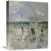 East Urban Home 'Women Working In Rice Fields' Print on Canvas in Gray | 16 H x 13 W x 2 D in | Wayfair DD331BCC6EA54C10A68378C2DE2620FC