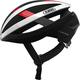 ABUS Viantor Racing Bike Helmet - Sporty Bicycle Helmet for Beginners - for Women and Men - Red, Size M