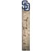 San Diego Padres 6" x 36" Growth Chart Sign