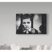 Trademark Fine Art 'The Closed Door' Photographic Print on Wrapped Canvas in White | 30 H x 47 W x 2 D in | Wayfair 1X05611-C3047GG