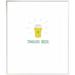 East Urban Home 'St Pattys Beer II' Graphic Art Print Paper in Green/Yellow | 46.6 H x 39.6 W x 1.5 D in | Wayfair EUBM4929 42923168