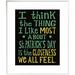 East Urban Home 'St Pattys Beer I' by Michael Mullan - Textual Art Print in Green/Yellow | 39.6 H x 33.6 W x 1.5 D in | Wayfair EUBM4923 42923162