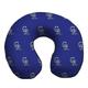 Purple Colorado Rockies Memory Foam Travel Pillow