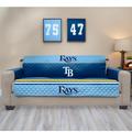 Blue Tampa Bay Rays Sofa Protector