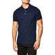 Tommy Hilfiger - Mens Clothes - Tommy Jeans Men - Designer T Shirts Men - Original Fine Pique Short Sleeve Polo - Black Iris - Size S