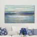 Highland Dunes 'Tuscan Shore I' Acrylic Painting Print on Canvas in White | 36 H x 60 W x 1.5 D in | Wayfair C0775DDAEC3F46828AF375ED9771958E