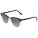 Ray-Ban Men's Clubmaster Sunglasses, Purple (112871), 51 mm