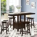 Red Barrel Studio® Bartons Bluff Drop Leaf Dining Table Wood in Brown | 36 H in | Wayfair 8206C96F8F83420D93567820FDDDAE3F